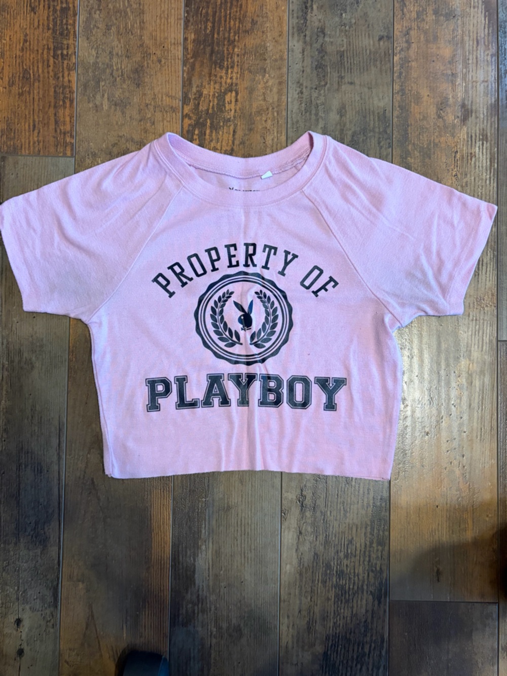 Women’s Pac-sun Playboy lavender crop top size medium